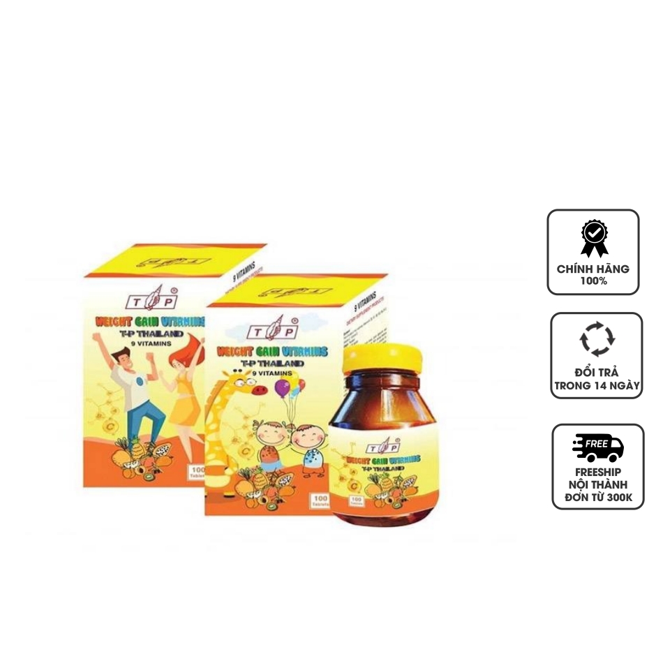 Viên uống hỗ trợ tăng cân Vitamin TP Thái Lan